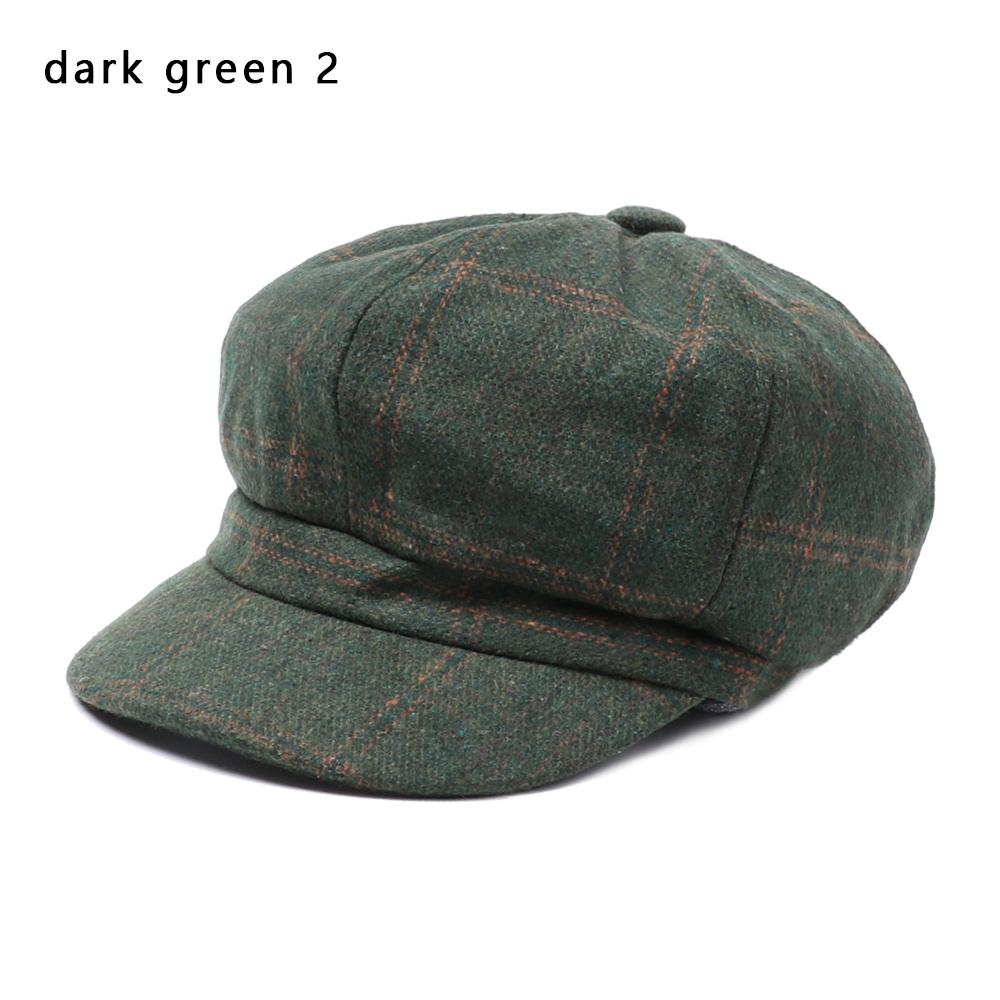 Casual Visors Cotton Women Beret Sombrero Painter Newsboy Caps Octagonal Cap Hats