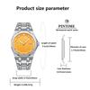 Fashion Luxury Men Wristwatch Waterproof Luminous Week Date Man Clock Stainless Steel Sports Men's Quartz Watches Reloj