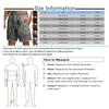 Men's Funny Beach Shorts Slim Drawstring Black  Series 3D Printed Shorts With Pockets