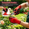 Gardening Gloves Nitrile Latex Coated Stabproof Cultivation Weeding Work Gloves for Yard Garden, Outdoor Indoor Protective Work