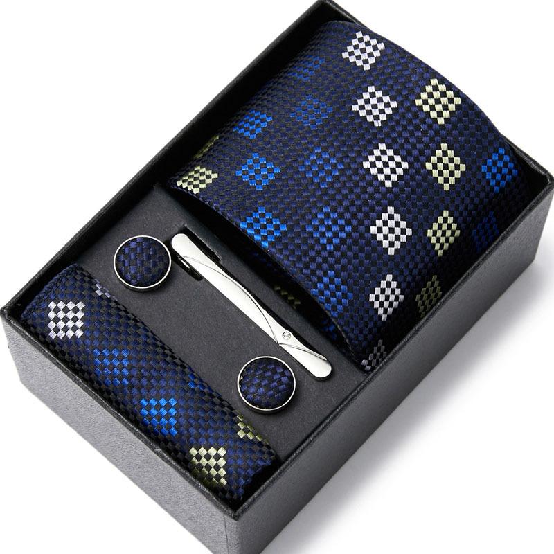 Nouvelle Cravate pour Homme Six Pièces Affaires Mariage Cravate pour Homme