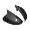 For Peugeot 208 2008 2012-2018 Citroen C3 2016 To 2020 2x Car Sticker Rearview Side Mirror Cover Wing Cap Exterior Case Trim ABS