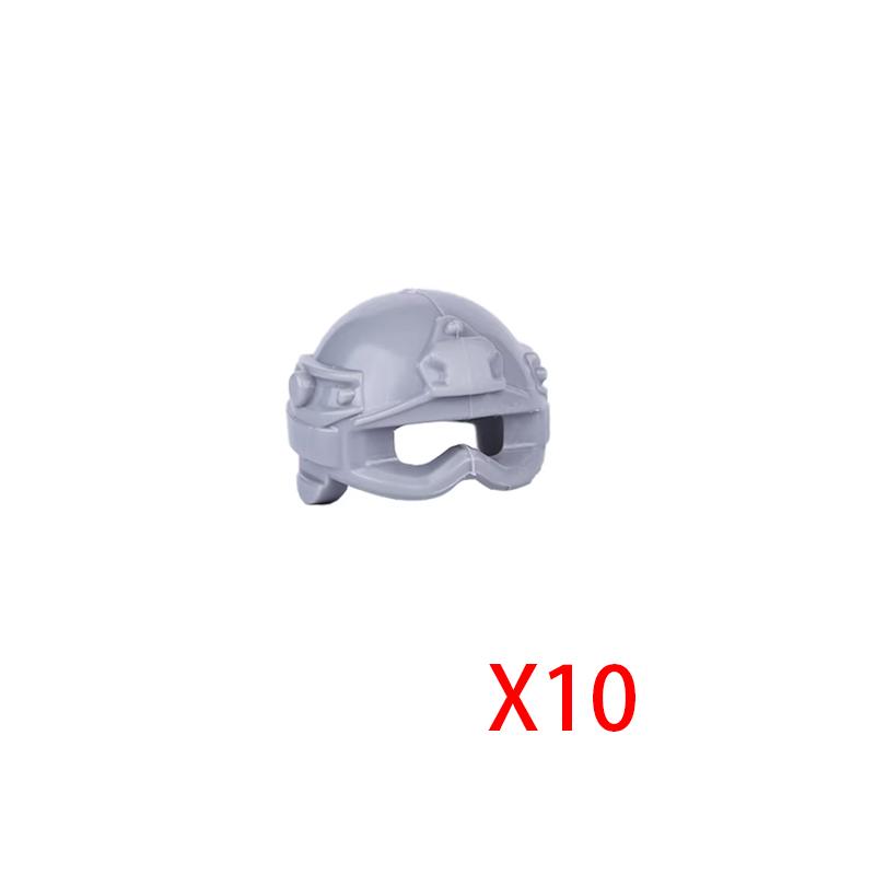 Military Soldier Special Forces Accessories Building Blocks City Police Army Figures Combat Uniform Weapons Helmet Bricks Toys