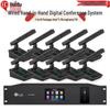 HuiDu HD-8200 Professional Wired Digital Conference Microphone System (CN Version)