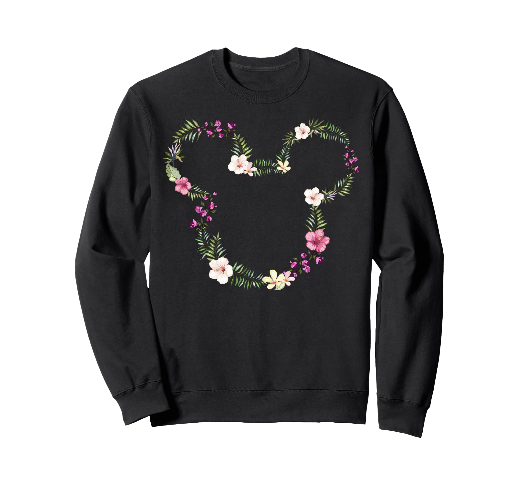 

Disney Mickey and Friends Mickey Floral Outline Sweatshirt