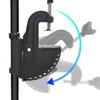 Suport Motor Electric de Trolling 12V pentru Barca Rotație 90 Grade Portabil Ușor de Instalat Piese de Schimb Generice Negru Asamblare