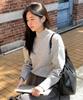 MIND BRIDGE WOMEN [W][Air Wool] Half Neck Knit - 2 Colors