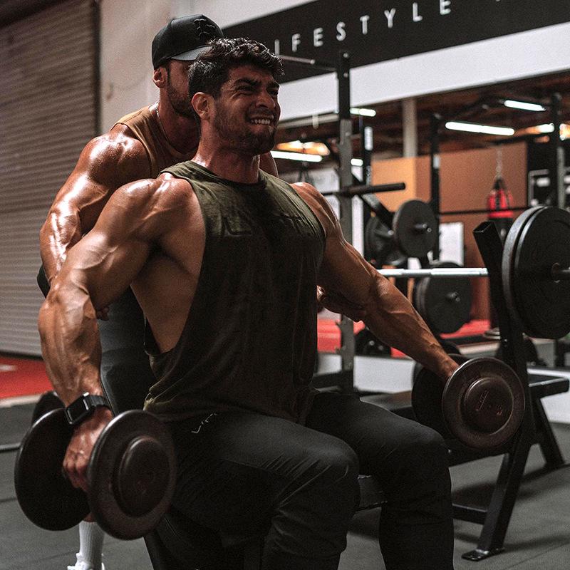 Men's Quick-Dry Sports Tank – Elastic, Water-Absorbent, Sweat-Wicking, Casual Fit for Outdoor Fitness