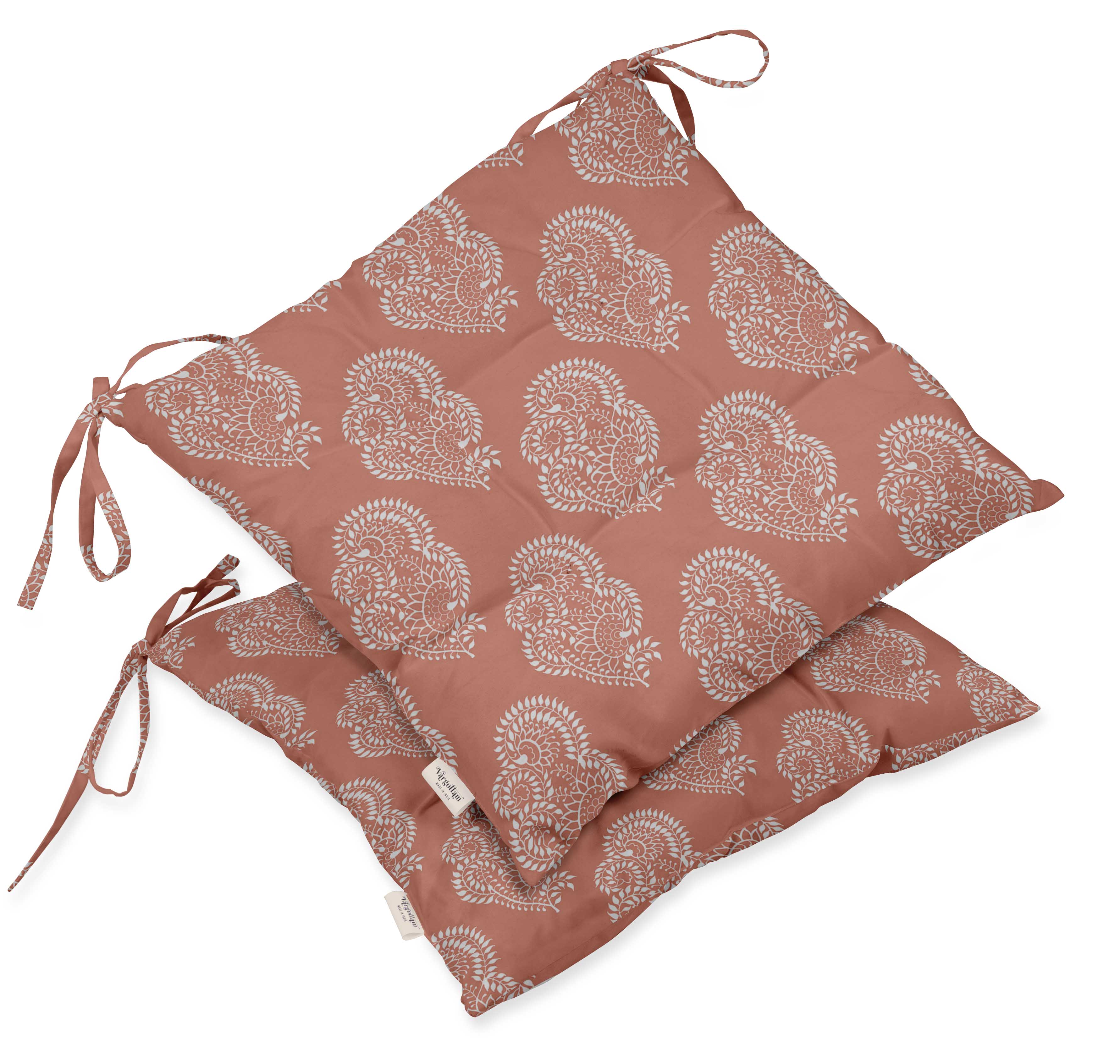 

Набір подушок для сидіння Vargottam Indoor Outdoor із 2 водонепроникними меблевими подушками для сидіння, 19 дюймів, фіолетовий | 19 inches персиковий