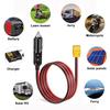 Shufearo Lighter Charger Cable XT90 Female Connector to Car Cigarette Lighter Male Plug for Solar Generator Power Station 14AWG