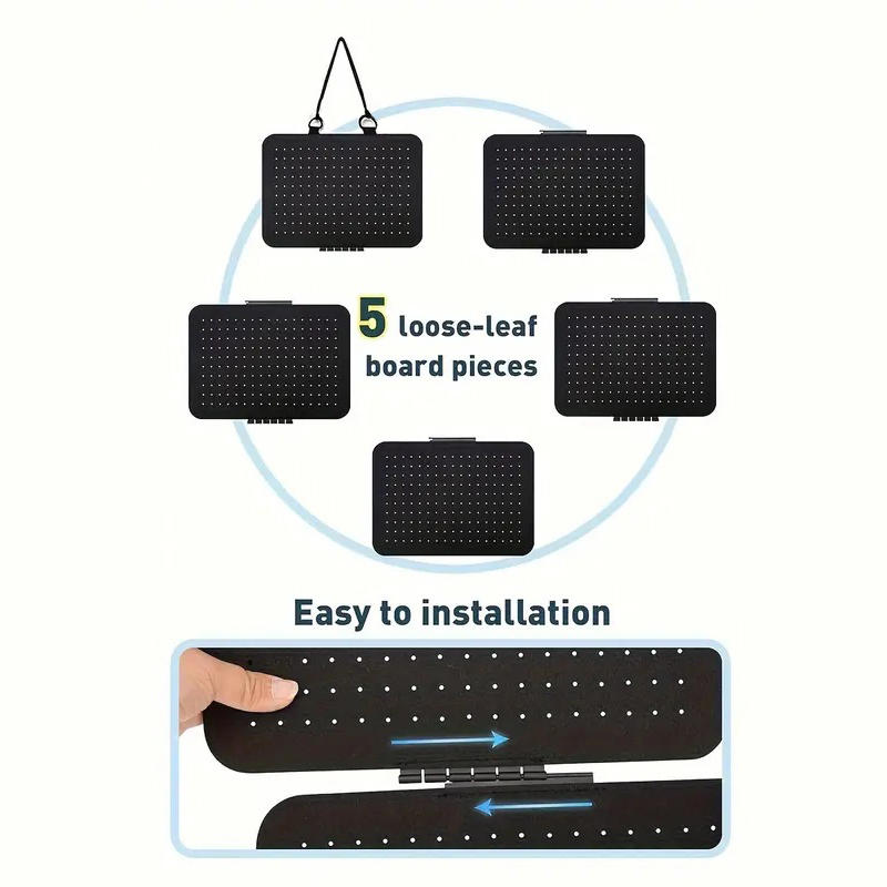 Felt Jewelry Hanging Enamel Lapel Pin Display Board Wall Mounted Badge Collection Holder Organizer with Slots for Necklace Earrings