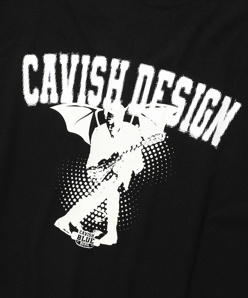 CAVISH Guitar Devil Ss Tee Black(Cv2Emut505A)