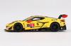 MINI GT Scale Chevrolet Corvette Z06 IMSA 24 Hours of Daytona 2024 Corvette Racing by Pratt Miller Motorsports Model 1/64 Model GT3.R #3 (Finished