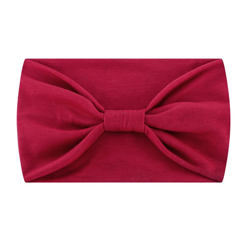 Women's Wide Elastic Sports Headband, Solid Color Yoga Sweatband for Running Workout