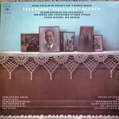 LP Record FERDINAND JELLY ROLL MORTON  Transcriptions For Orchestra M32587 Columbia Master 1974 Canada Jazz Used