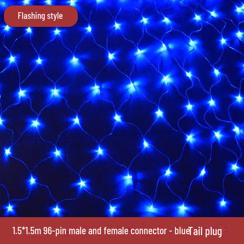 Wasserdichte LED Lichterketten für Fischernetze zur Dekoration von Rasen und Landschaft im Außenbereich