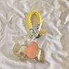 PU Leather Elephant Keychain Flying Wings Bag Charm 2025 New Key Chain Holder  Gift Idea