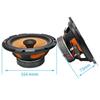 6.5" 50W Coaxial Bluetooth Car Speaker, 165mm, 4 Ohm.