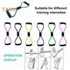 11Pcs/Set Yoga Fitness Kit with Pilates Ring Yoga Ball Glute Booty Band Figure 8 Resistance Band Stretching Belt Home Gym Fitness Equipment