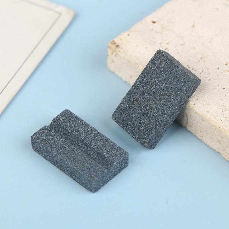 2/4Pcs Dart Sharpening Stone Mini V-Shape Dart Sharpening Steel Darts Tips Point Keep Steel Needle Sharp Tool