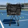 Foldable Ball Collection Cart Lightweight Equipment Sturdy for Coaches