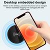 Invisible Wireless Charger 15W Desk Hidden Charging Station with Independent Coil Desktop Embedded Design 8mm Sensing Distance Desktop Integrated