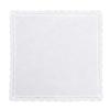 Women's Wedding Handkerchief White Cotton Handkerchiefs Ladies Hankies with Lace Edge for Various Occasion