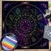 Square Altar Board Game Cards Pad Rune Table Cloth Metaphysical Board Game Mat