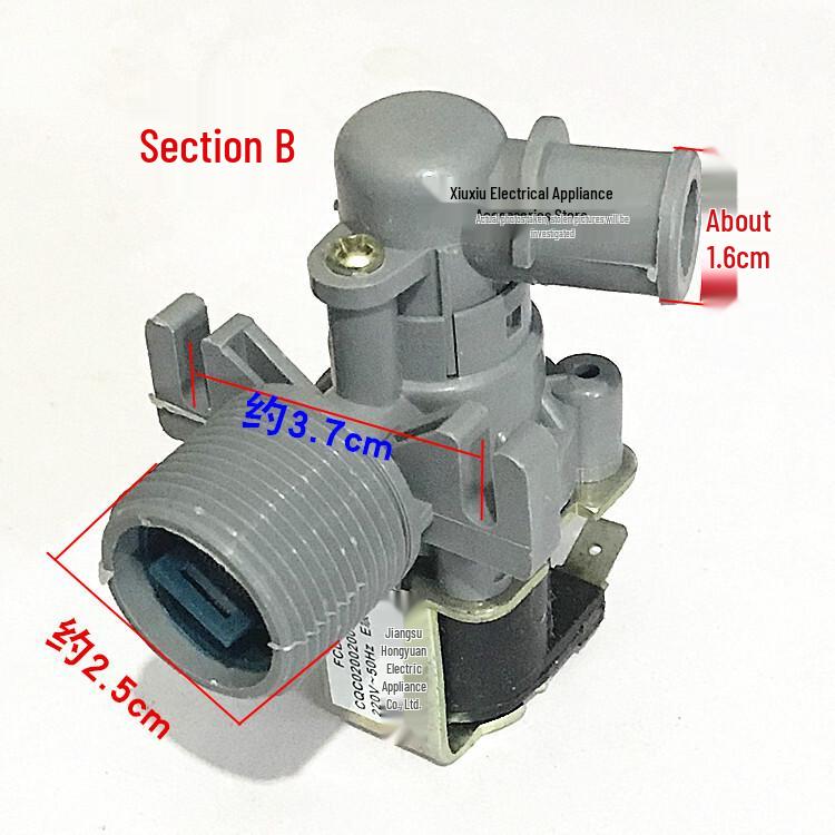 Compatible with Fully Automatic Washing Machine: Water Inlet Valve, Drain Valve, Universal Solenoid Valve FCD-270A.