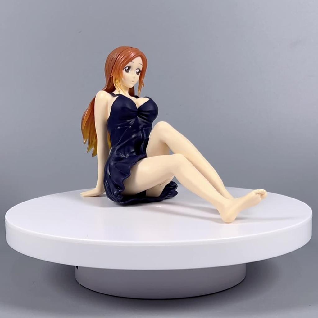Anime Inoue Orihime Nachthemd Sitzende Actionfigur PVC Modell Spielzeug Erwachsene Sammlung Geschenk