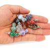 Handmade Crystal Agate Mushroom Pendant Necklace - DIY Jewelry Accessory N587