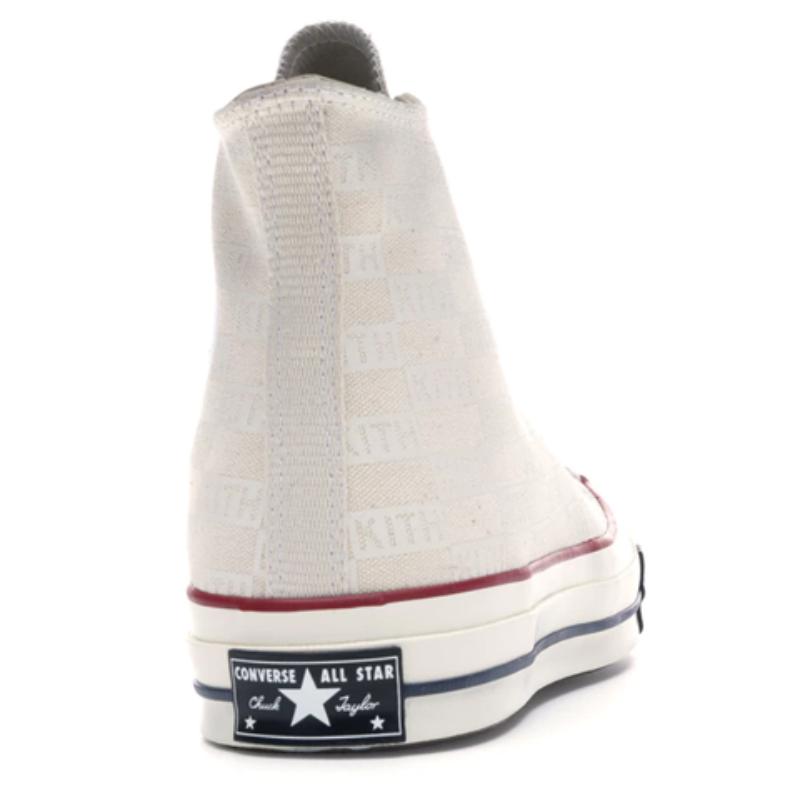KITH x Converse 1970s Chuck Taylor All Star Comfortable & Versatile High Top Canvas Shoes Unisex White