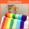 Vibrant 82ft Crepe Paper Party Streamers Roll For Birthday Wedding Hanging Decor Craft