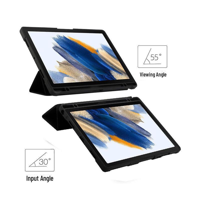 "Samsung Galaxy Tab A8 10,5-Zoll 2022 Lederschutzhülle mit Ständer"