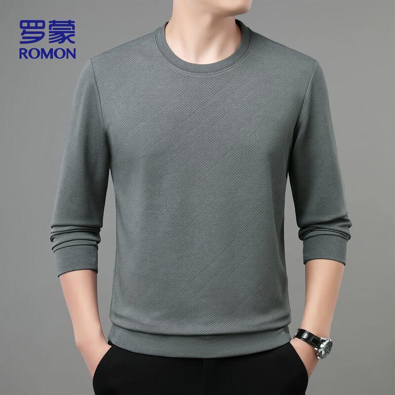 

ROMON Мужской повседневный свитшот с круглым вырезом и длинным рукавом, серия 9980 XL