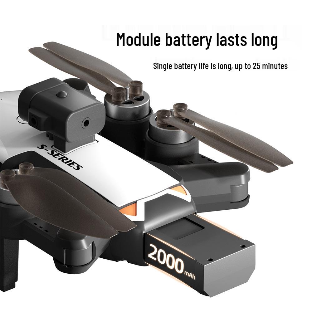 S2S Drone with Dual Lens, Brushless Motor, Optical Flow, Long Battery Life, Lightweight, Portable, for Aerial Photography