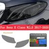 For Mercedes Benz E Class W213 C238 S213 A238 E63 AMG Car Headlight Tint Black Protective Film Taillight Transparent TPU Sticker