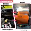 Car Seat Organizer, Collapsible Trunk Organizer with Detachable Divider, Handles and Multiple Pockets, Backseat Car Storage, Passenger Seat Organizer
