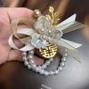 Korean Style Bridesmaid Wrist Corsage & Boutonniere – Simple Hand Flower Ring for Wedding Celebration
