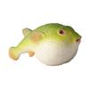 Realistic Sea Animal Pufferfish Figure Model Squeeze Fidget Sensory Toy