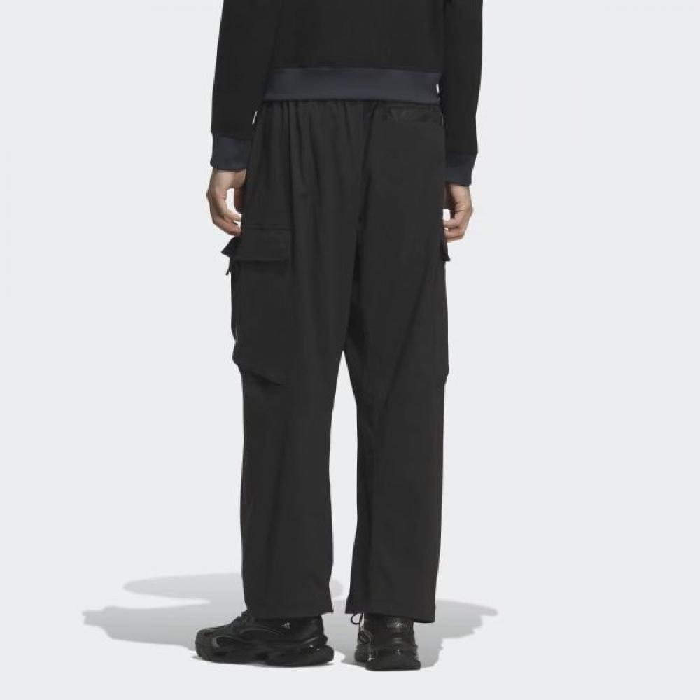 Adidas Unisex City Escape Loose Fit Full Length Elastic Hem Cargo Pants Jz8760