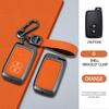 Car Key Case Cover Zinc Alloy Leather For Toyota Prius 30 Alpha Aqua Land Cruiser Auris For Lexus Lc 200 2012-2014 Parts Keychai