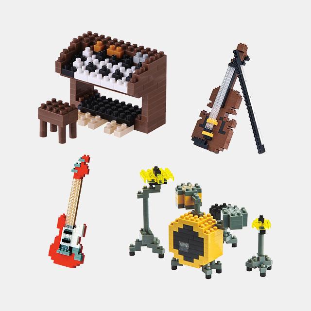 

[Bandai] Набор для сборки Nano Block Музыкальный ансамбль