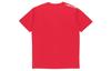 Li Ning T Shirts Men's Red Crew Neck Moderate Straight Fit AHSN645-4