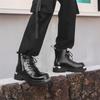 Men's Thick Soled Boots Fashion Designer Style Outdoor Leisure Business Party Daily Office Street Walking Young Men's Shoes