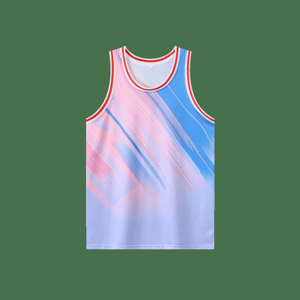Gradient Camouflage Basketball Team Uniforms for College Students - Men's and Women's Custom Jerseys