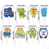 8x Manage Your Class Signs English Classroom Interactive Educational Rules Handheld for Early