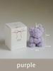 1 Scented Candle for Valentine's Day, Roses, Bears, Suitable for Home Decoration, Gift Matching, Gift Giving