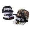 Compton Baseball Cap With Large Brim For Streetwear And Hip Hop Style