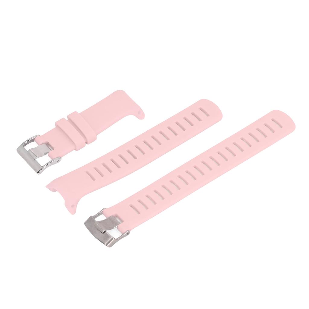 Watch Band Replacement for Suunto D4 D4i Novo Adjustable Soft Silicone Stainless Steel Clasp